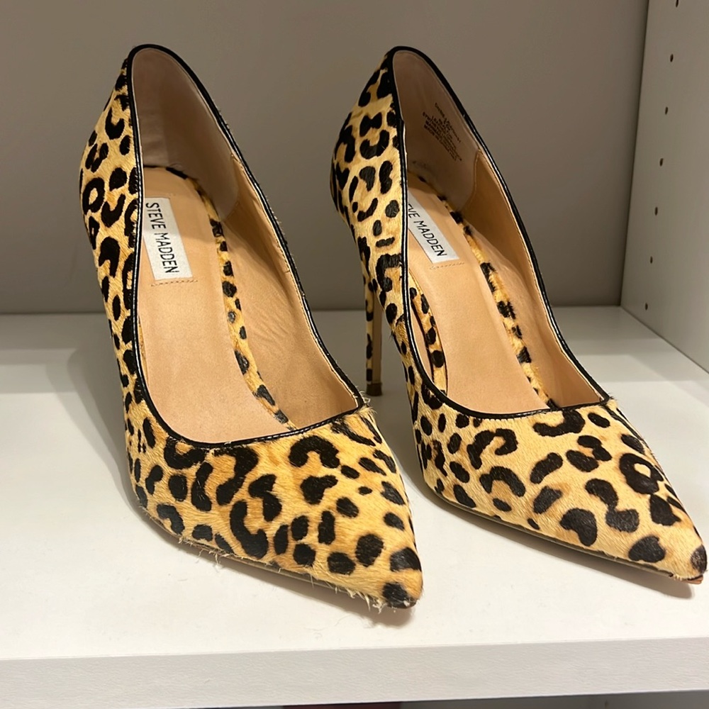Steve Madden Cheetah Pumps